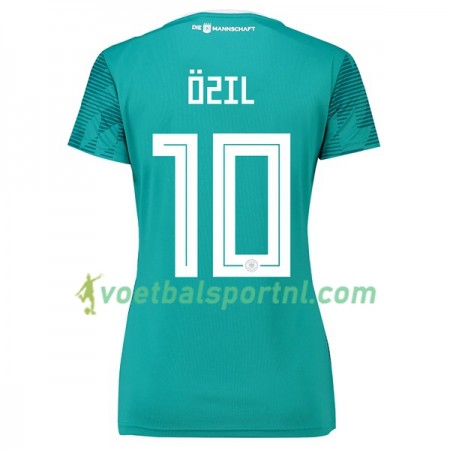 Duitsland Özil 10 Dames Uit Shirt WK voetbal 2018